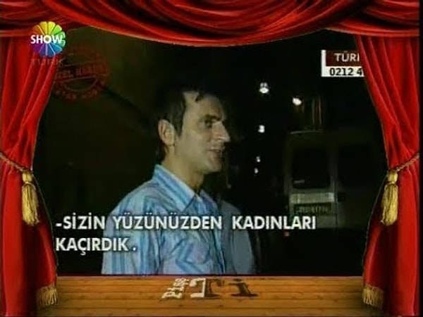 Fakat magazinciler bir sağa bir sola kaçmaya çalışan Teoman'ı ketenpereye alıyorlar. O sırada Teoman artık isyanını içinde tutamayıp "Allah aşkına yapmayın, çekmeyin. Sizin yüzünüzden seks yapamıyorum. Rahat bırakın da şu kadınlarla bir seks yapayım, sevişeyim. Seks hayatımı mahvettiniz" diyor.