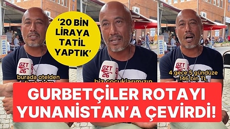 Gurbetçiler de Rotayı Yunanistan'a Çevirdi: 'Zamanla Türkiye'ye Kimse Gelmez'