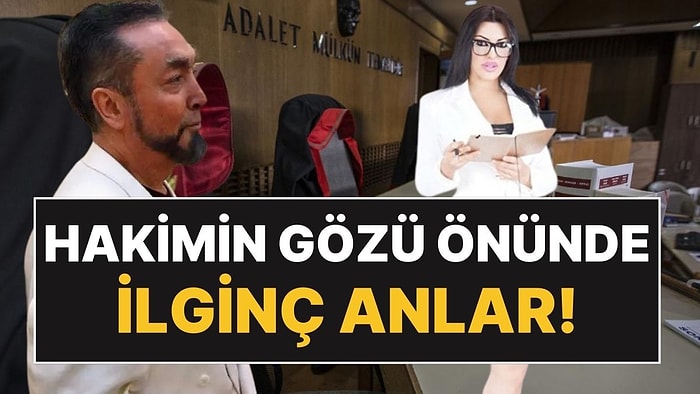 Kadın Sanıklar, Adnan Oktar'ın Duruşmasında Rahat Durmadı! Hakimin Gözü Önünde İlginç Anlar!