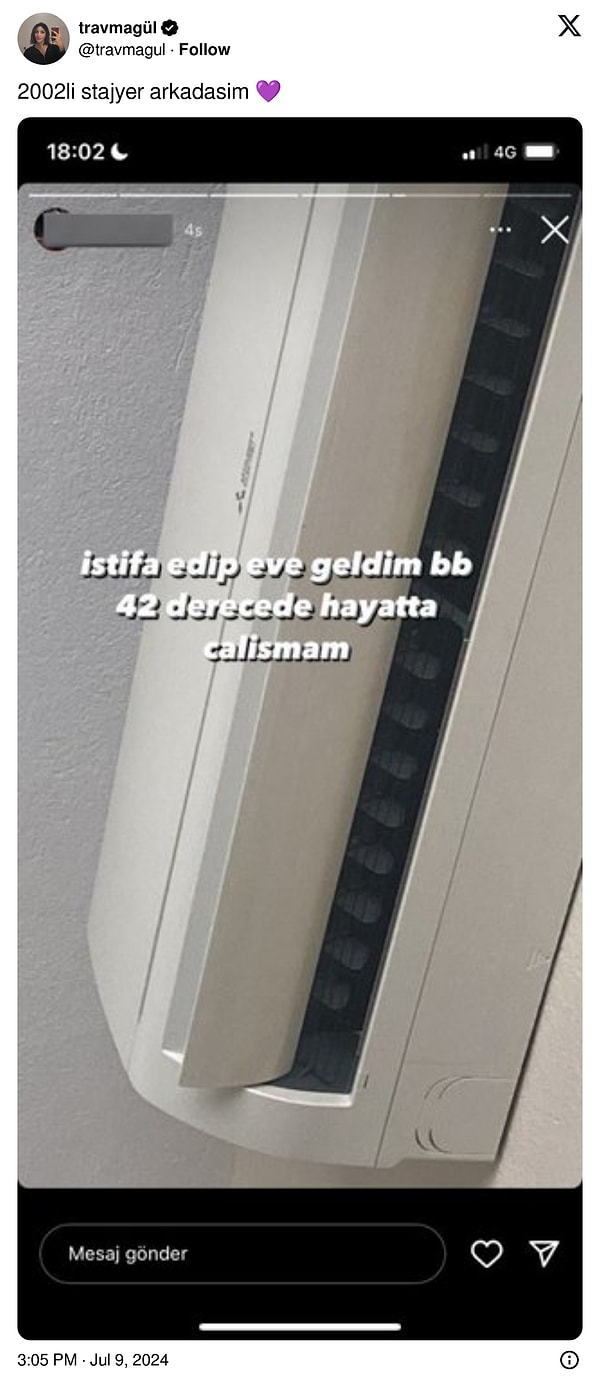 İyi bahane!