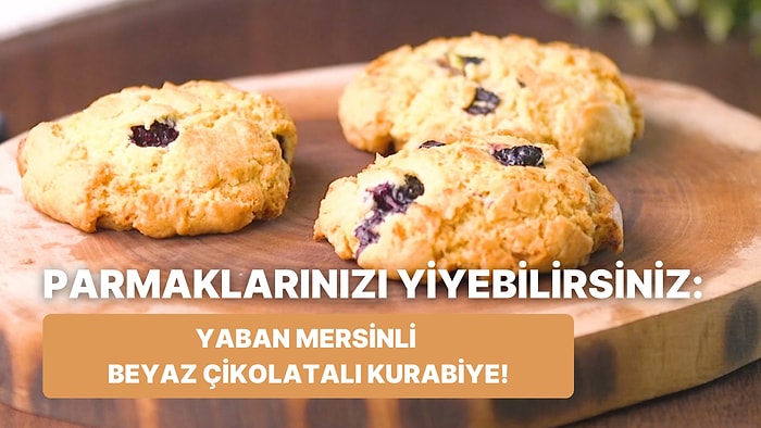 Çayın Yanına Eşlikçi Arayanlara: Yaban Mersinli Beyaz Çikolatalı Kurabiye Nasıl Yapılır?