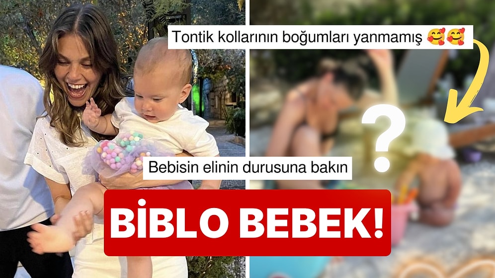 Kızıyla Her Karesi Olay Olan Aslı Enver'in Elay'la İlk Kumdan Kale Girişimi Aklınızı Kaybetmenize Sebep Olacak