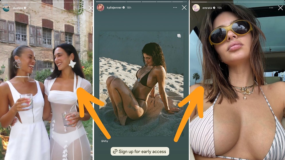 Kumla Oynayan Kylie Jenner'dan Uçağa Atlayan Palvin'e 10 Temmuz'da Yabancı Ünlülerin Instagram Paylaşımları