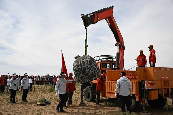 Chang'e-6 was launched on May 3 and returned with samples from the South Pole-Aitken Basin.