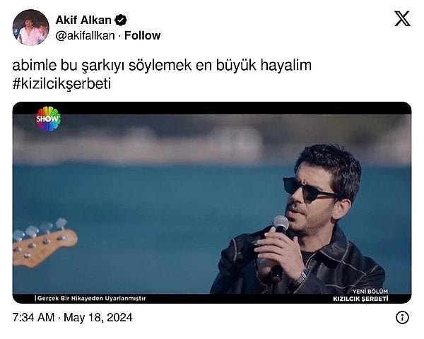 Neredeyse her bölüm Umut'un bu şarkıyı söylediği anlar karakterden de nefret etmemizle bıkkınlık yaratırken, Akif Alkan ve Serkan Tınmaz'dan sürpriz bir hamle geldi.