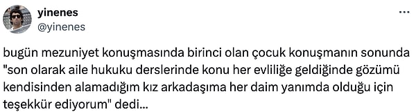 Peki kız arkadaşına nasıl mı teşekkür etti?