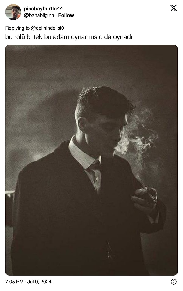 Tommy Shelby ya da Cillian Murphy... 👇