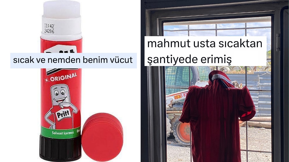 Aşırı Sıcaklar ve Yüksek Nemden Ötürü İsyan Ederken Güldüren Kişiler