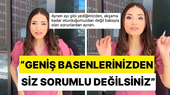 Geniş Basenlerin, Alt Karnın ve Göbeğin Neden Kaynaklandığını Anlatan Diyetisyen Akıl Tutulması Yaşattı