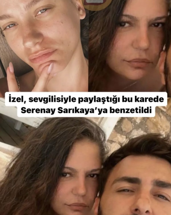 "Ve bir benzetme daha🙂Bu sefer de, güzeller güzeli Serenay Sarıkaya'ya benzetmişsiniz. Bu beni tabiki mutlu eder" diyen ünlü şarkıcı "Sürekli benden oldukça genç güzel birilerine benzetmeniz, ne kadar hoş olsa da hiç kendi gençliğime benzediğimi düşünmediniz mi???" ifadeleriyle tepkisini tatlı sert şekilde gösterdi.