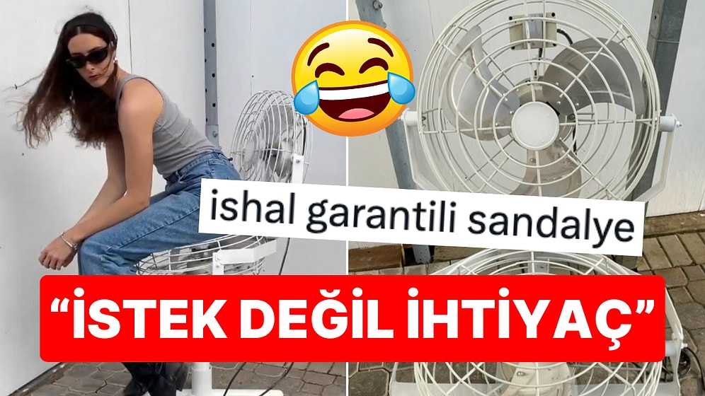 "İstek Değil İhtiyaç": Kanadalı Sanatçının Tasarladığı Vantilatörlü Sandalye "İshal Garantili" Dedirtti!