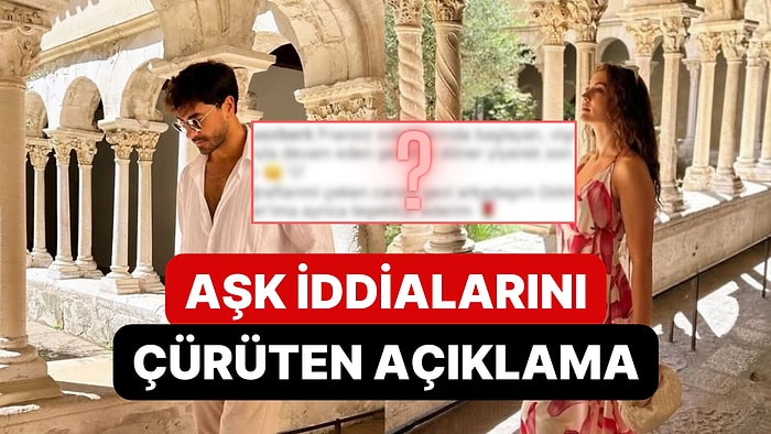 Burcu Özberk, Gökhan Alkan ile Çıkan Aşk İddialarının Ardından Yaptığı Paylaşımla ''Sadece Arkadaşız'' Dedi