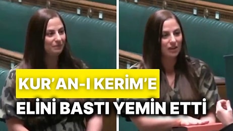 İngiltere Avam Kamarası’nda Üyeler Arasına Giren İlk Türk Kur’an-ı Kerim’e El Basarak Yemin Etti