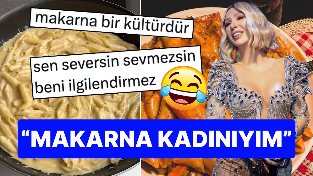 'Çorap Kadını' Seda Sayan'a Gönderme Yapıp "Makarna Bir Kültürdür, Ben Makarna Kadınıyım" Dedi