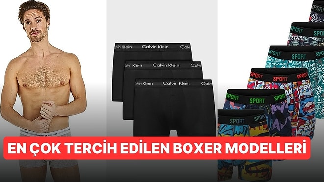 Rahatlığı ve Kalitesiyle En Çok Satan Erkek Boxer Modelleri