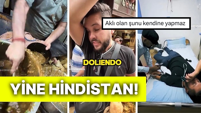 Hindistan Şaşırtmıyor: Sokak Lezzetlerini Deneyen Meksikalılar Hastanelik Oldu