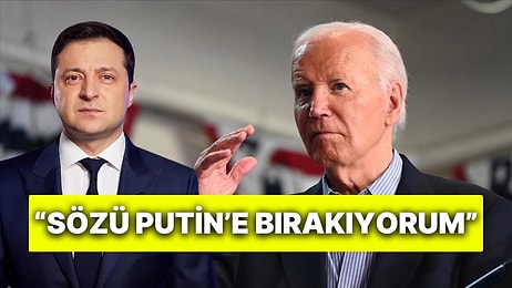 ABD Başkanı Biden, Ukrayna Başkanı Zelenski’ye “Putin” Diyerek Seslendi