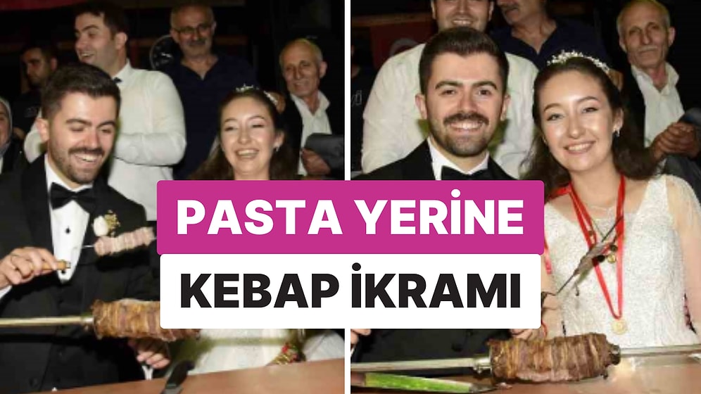 Düğün Pastası Bekleyen Davetlilere Kebap Şoku: Artvin'deki Düğünde Pasta Yerine Kebap Kesildi!