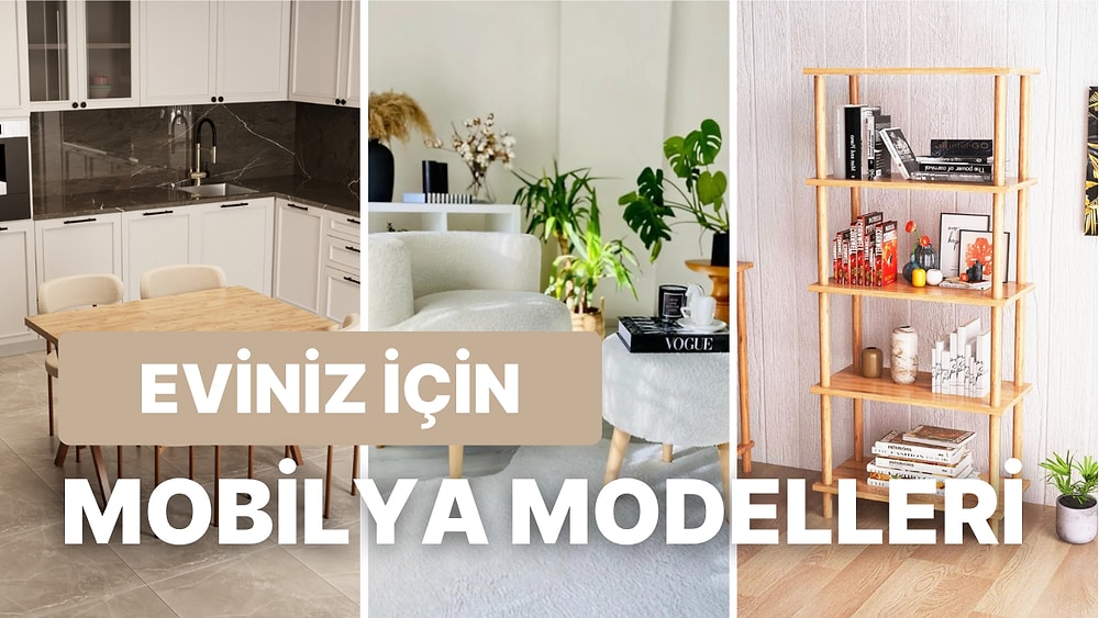 BİM'e Gelse de Alsak Diye Beklediğiniz Evi Güzelleştiren Mobilyalar