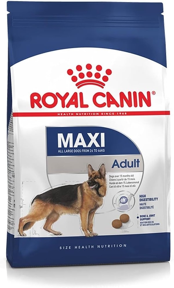 6. Royal Canin Maxi Adult Köpek Maması, 15 Kg