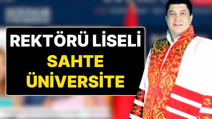 Yeni Pazar Üniversitesi Sahte Çıktı! Hayali Üniversitenin Rektörü ‘Liseli’ymiş!