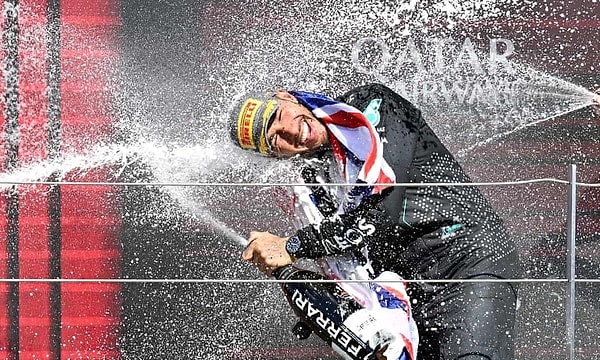 This victory at the British Grand Prix once again demonstrated Hamilton's strong contention in the championship race.