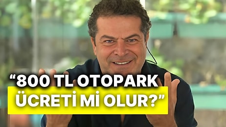 800 TL Otopark Ücreti Ödeyen Cüneyt Özdemir Fiyat Karşısında “Gelenler İtiraz Etmiyor” Yanıtını Aldı