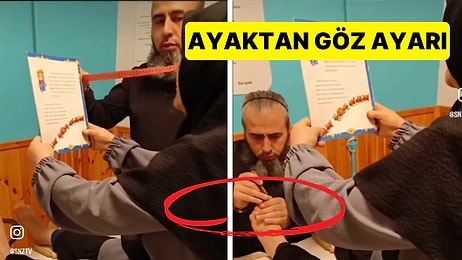 Ayak Parmağından Göz Bozukluğunu Tedavi Ettiğini İddia Eden Hoca Herkesin Beynini Bir Kere Daha Yaktı