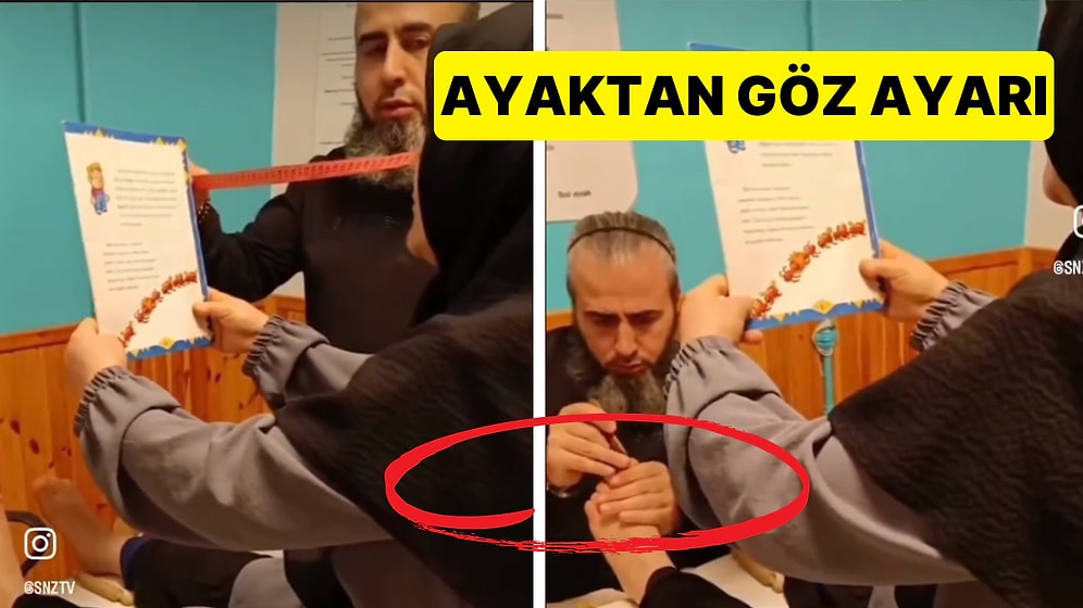 Ayak Parmağından Göz Bozukluğunu Tedavi Ettiğini İddia Eden Hoca Herkesin Beynini Bir Kere Daha Yaktı