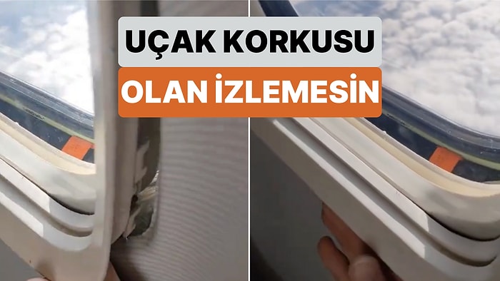 Uçak Korkusu Olan İzlemesin:Dünyanın En Ucuz Havayolu Şirketiyle Seyahat Eden Adam Uçaktan Görüntüler Paylaştı