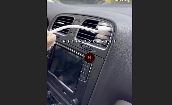 Bir adam, arabasını tüm detaylarıyla temizlediği videoyu paylaştı.