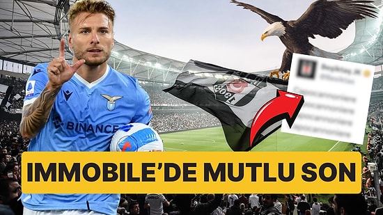 "Capocannoniere, Capocannoniere, Capocannoniere, Capocannoniere": Beşiktaş Immobile Transferini Böyle Duyurdu!