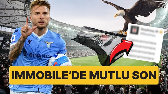 "Capocannoniere, Capocannoniere, Capocannoniere, Capocannoniere": Beşiktaş Immobile Transferini Böyle Duyurdu!