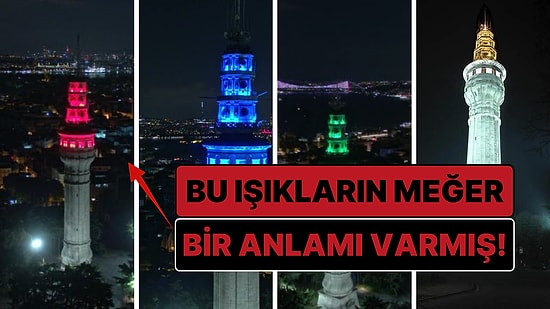 Osmanlı Döneminde Beyazıt Kulesi'ndeki Renkler Yanmadan Meğer Kimse Dışarı Adım Atmıyormuş!