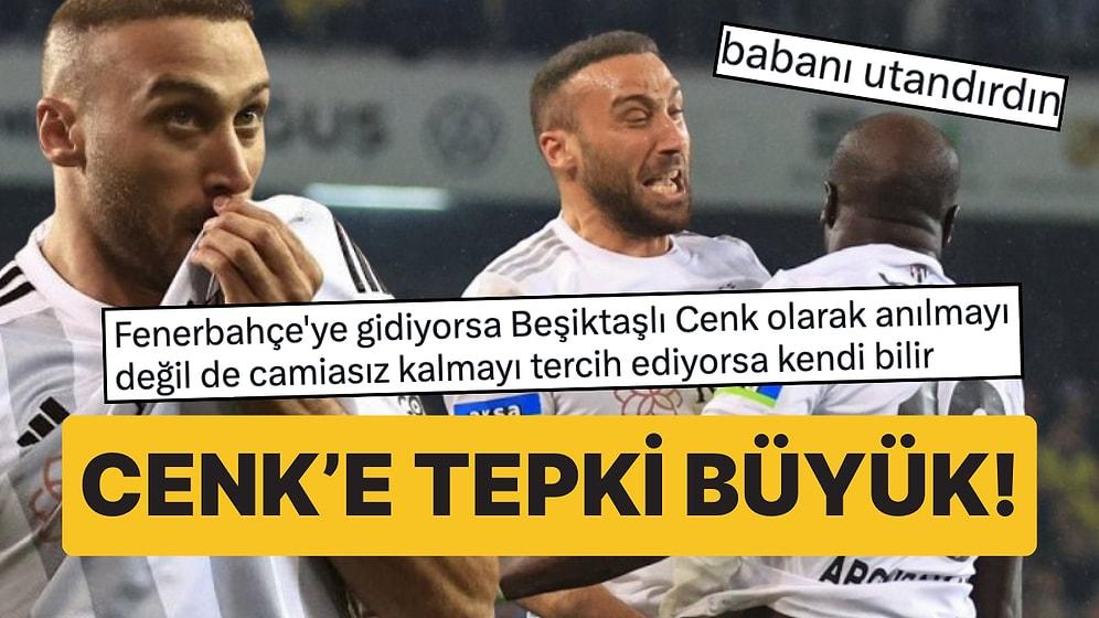 "Camiasız Kalmayı Tercih Etti": Fenerbahçe'ye Transfer Olan Cenk Tosun'a Beşiktaş Taraftarından Gelen Tepkiler