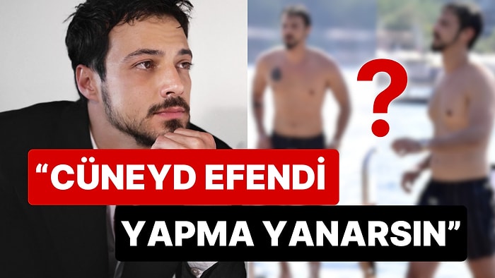 Eyvahlar Olsun Cüneyd Efendi! Mert Yazıcıoğlu'nun Denizden Çıkarkenki Anları  "Bu Senenin Zirvesi" Dedirtti