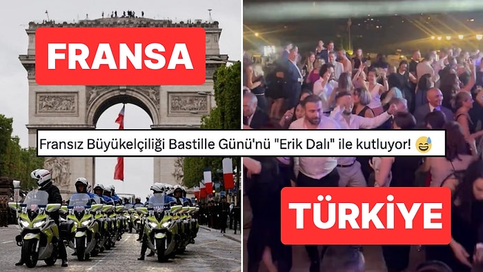 Fransız Büyükelçiliği Milli Bayramlarını Erik Dalı Eşliğinde Kutladı: "Gelenek Haline Geldi"