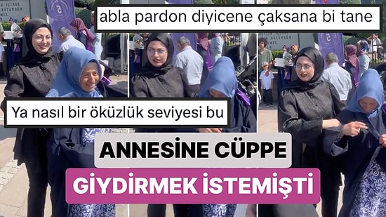 Mezuniyetinde Annesine Cüppe Giydiren Genç Kız Yoldan Geçen Bir Kişinin Sözleriyle Neye Uğradığını Şaşırdı