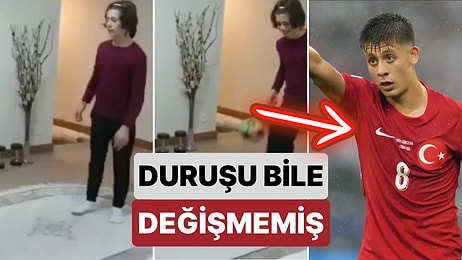 Duruşu Bile Değişmemiş: Arda Güler'in Küçükken Evin İçinde Futbol Oynadığı Görüntüler Yeniden Gündem Oldu