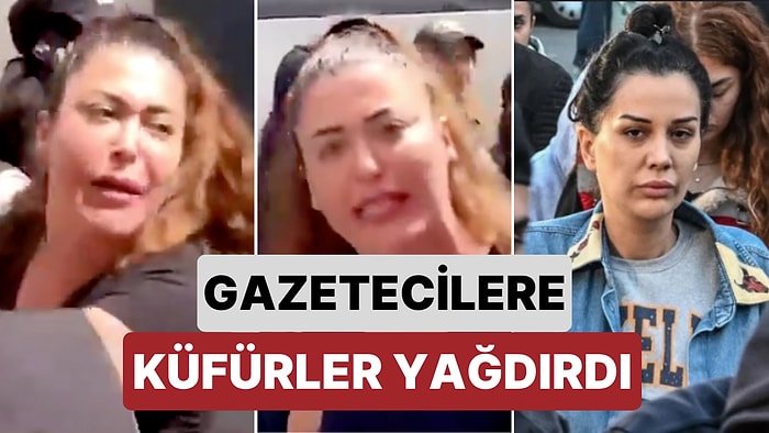 Ülkenin İkinci Dilan Polat Vakası Neslim Güngen Tutuklanırken Kendisini Çeken Gazetecilere Küfürler Yağdırdı