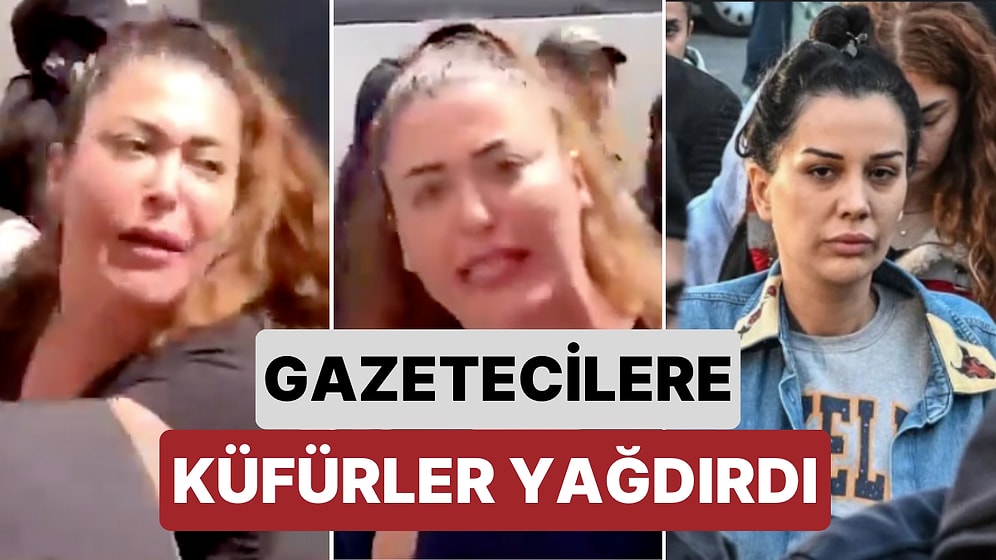 Ülkenin İkinci Dilan Polat Vakası Neslim Güngen Tutuklanırken Kendisini Çeken Gazetecilere Küfürler Yağdırdı