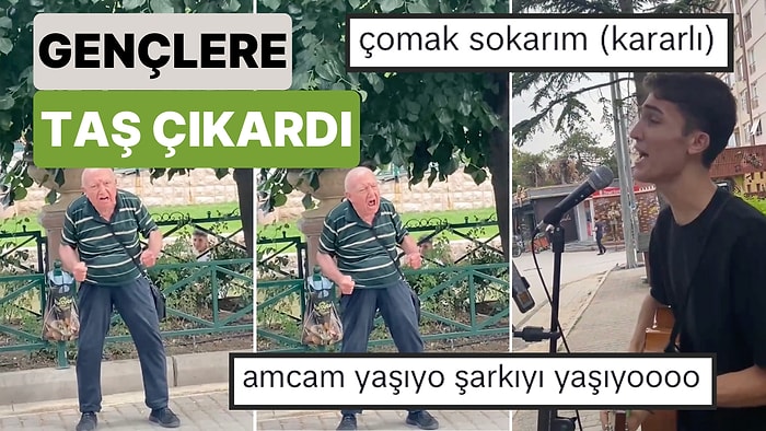 Eskişehir'de Bir Sokak Müzisyenine Eşlik Eden Amcanın Coşkusunu İzlerken Siz de Enerji Dolacaksınız