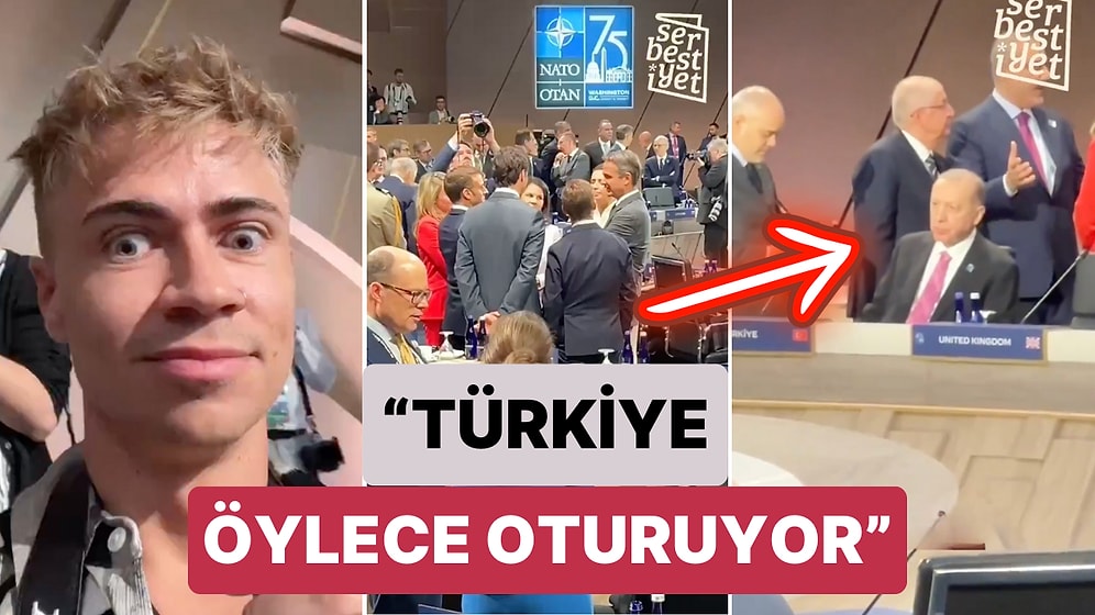 11 Milyon Takipçisi Olan TikTok Kullanıcısı Dylan Page NATO Zirvesine Giderek Liderlerin Tavırlarını Yorumladı