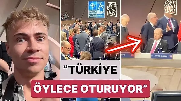 11 Milyon Takipçisi Olan TikTok Kullanıcısı Dylan Page NATO Zirvesine Giderek Liderlerin Tavırlarını Yorumladı