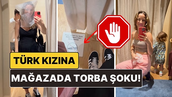 Japonya'da Deneme Kabinine Giren Türk Kızına Torba Şoku: ''Kafama Geçirmem Gerektiğini Söylediler''