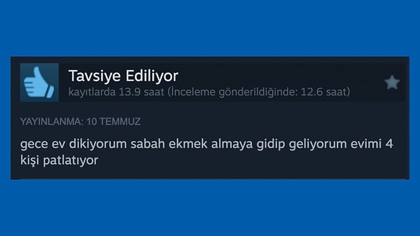 Dünyanın insanın başına yıkıldığı o an.