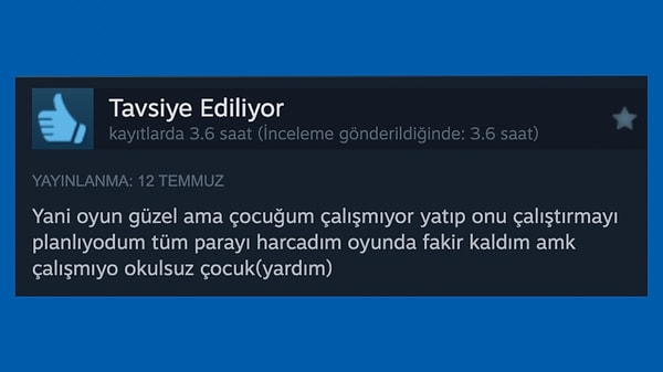 Ekmek almaya gitmek istemediğimi söylediğim an annem: