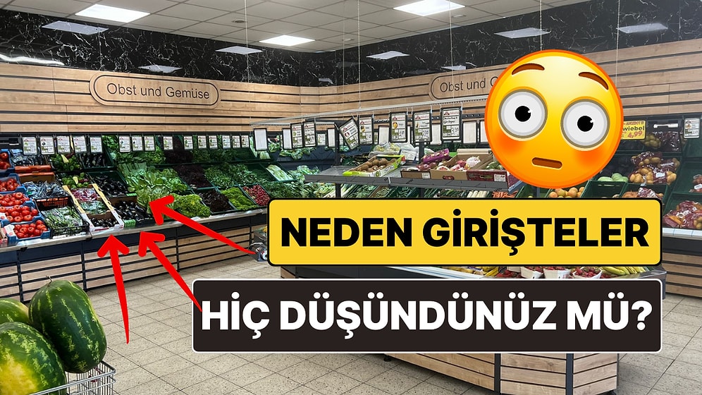 ŞOK, A101, Migros, BİM: Marketlerde Meyve ve Sebze Reyonu Neden Girişte? Sizi Şaşırtacak Gerçek!