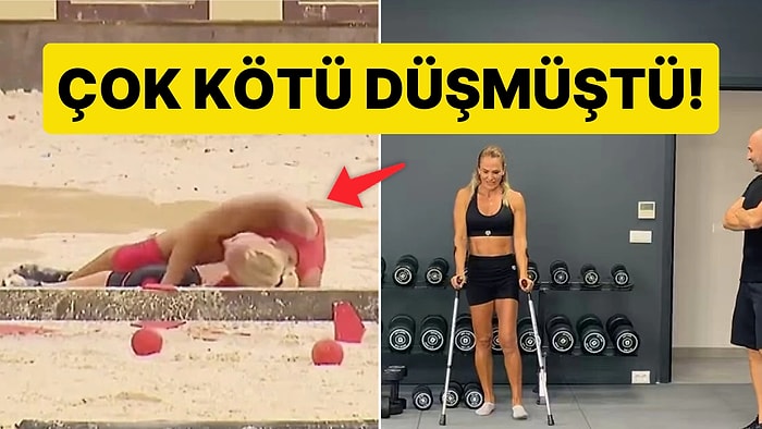 Survivor'da Yaşadığı Sakatlığın Ardından Nagihan Sağlık Durumunu Bir Video ile Anlattı