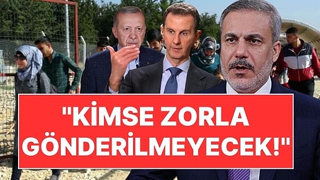 Hakan Fidan'dan Esad-Erdoğan Görüşmesine İlişkin Açıklama: "Kimse Zorla Gönderilmeyecek"